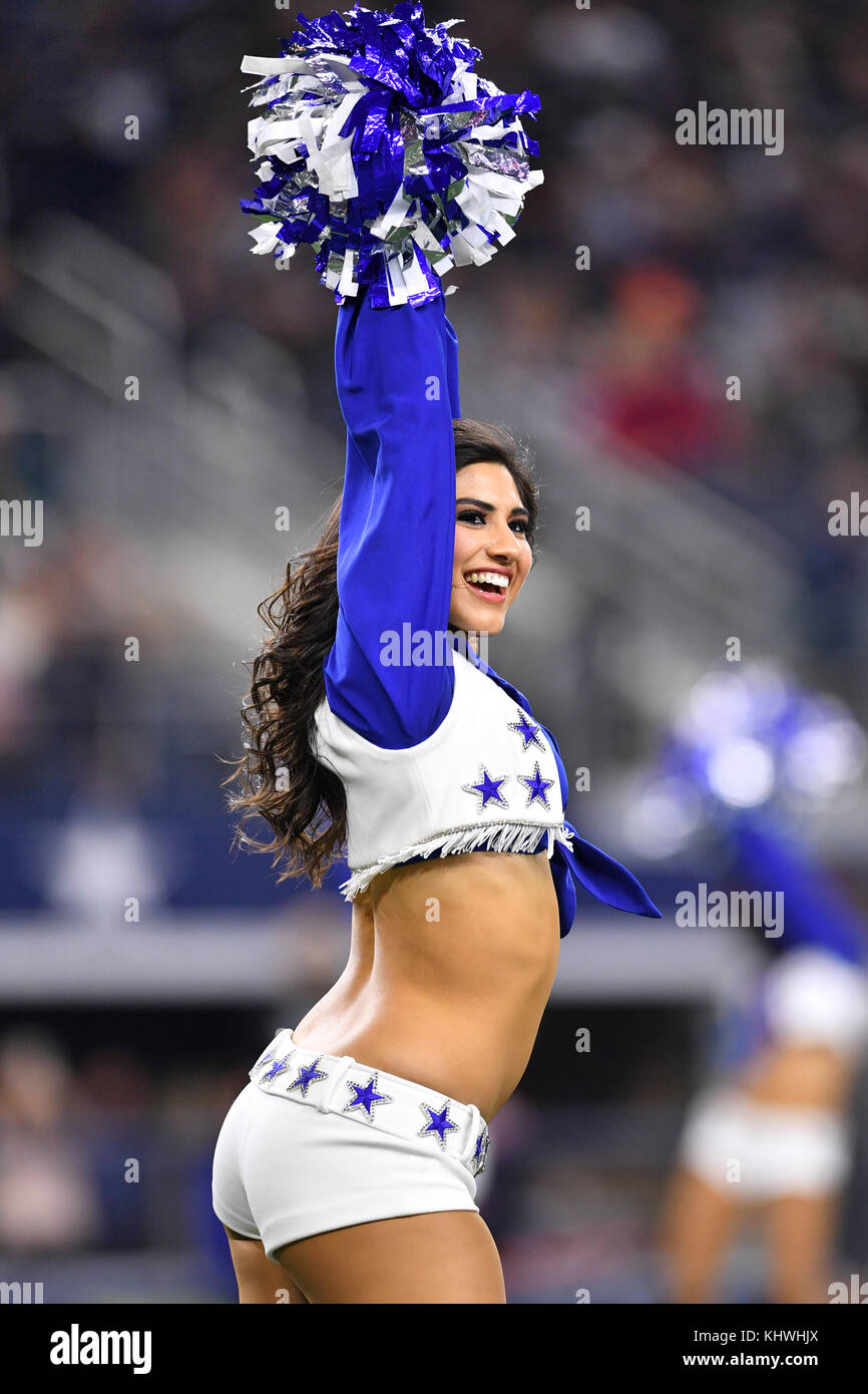 A Dallas Cowboys cheerleader performs during an NFL football game against  the New York Jets on Sunday, September 17, 2023, in Arlington, Texas. (AP  Photo/Matt Patterson Stock Photo - Alamy