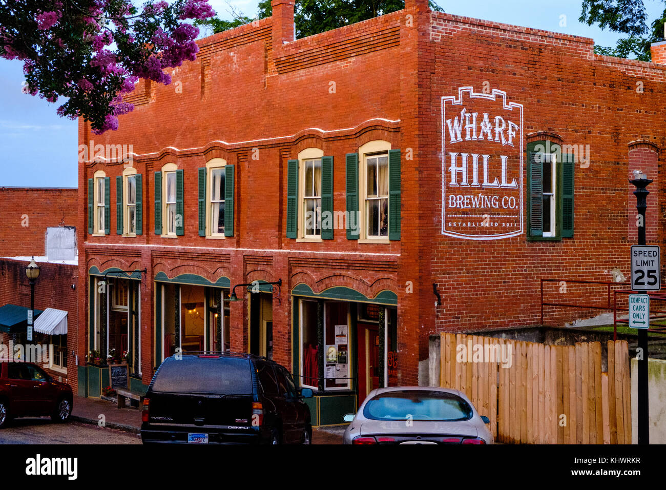 Wharf Hill Brewing Company, 25 Main Street, Smithfield, Virginia Stock