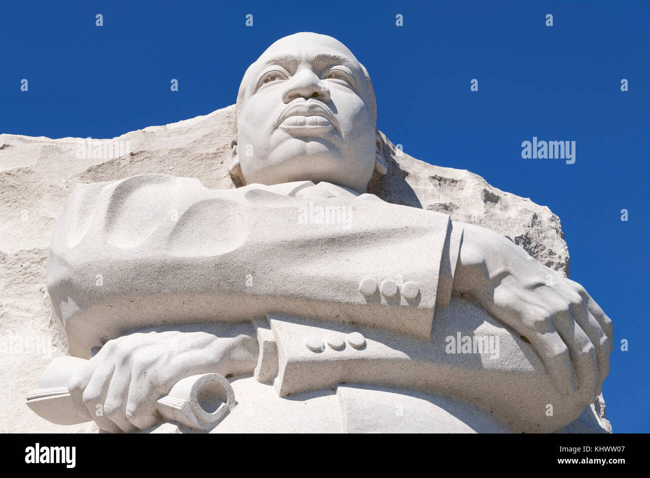 Close-up Of Martin Luther King Jr. Torso, Martin Luther King Memorial 