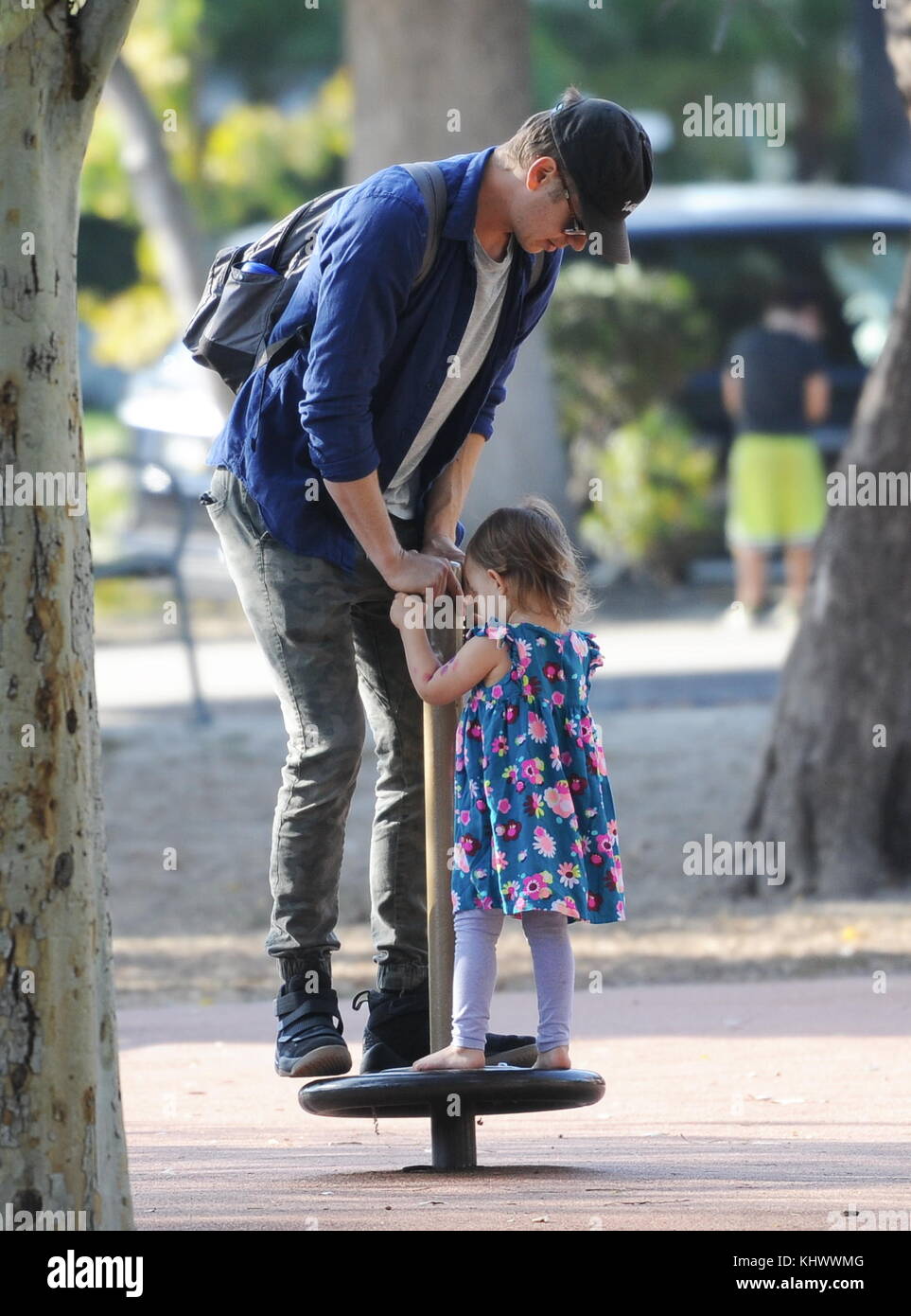 Hayden Christensen takes his daughter Briar Rose to Five Guys after