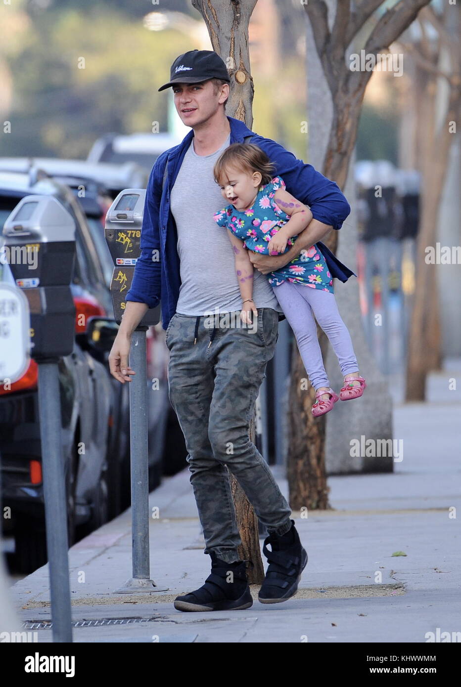 Hayden Christensen Takes His Daughter Briar Rose To Five Guys After Visiting The Park And Meeting With His Ex Wife Rachel Bilson Featuring Hayden Christensen Briar Rose Where Los Angeles California United