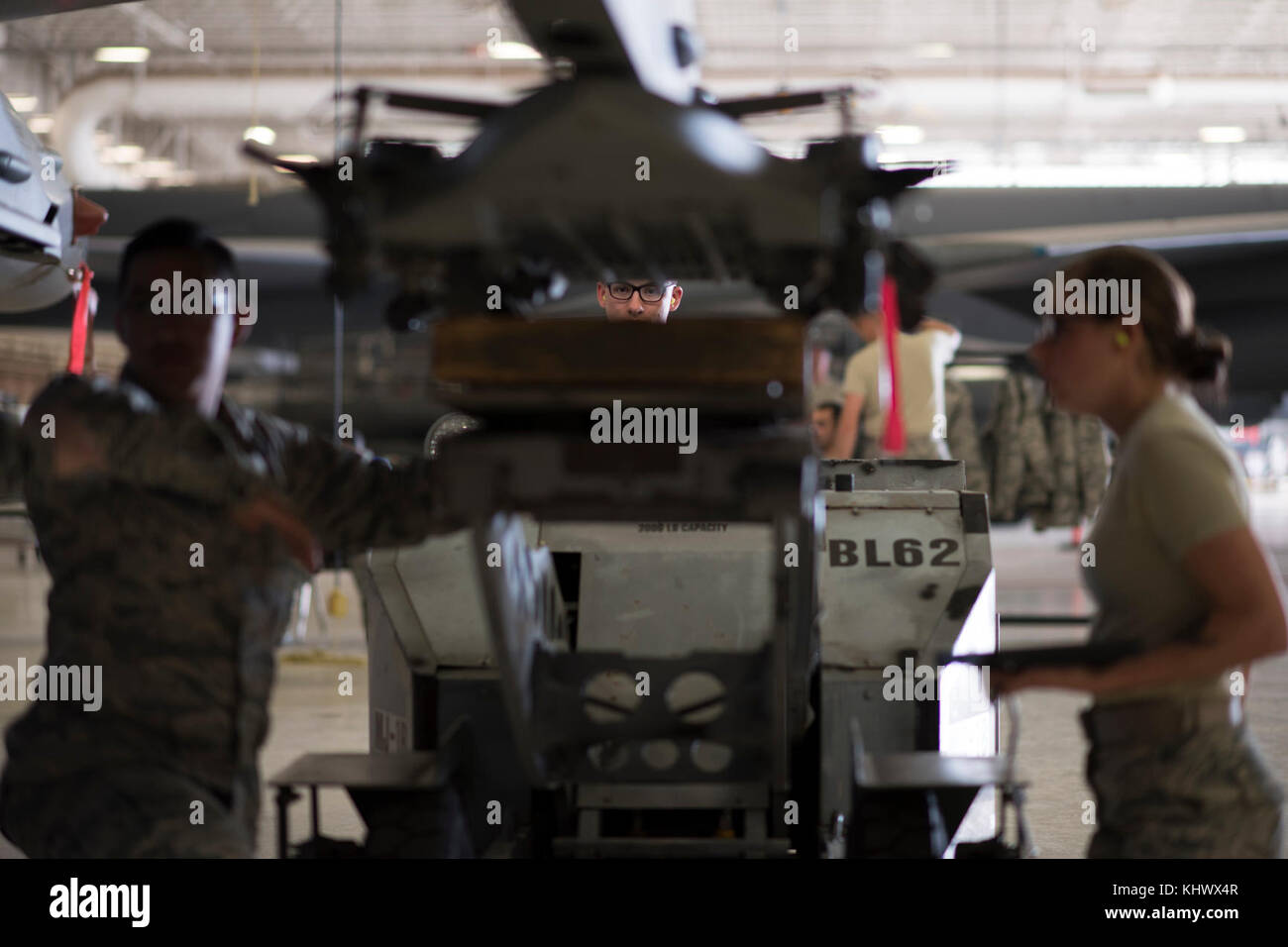 Airman Austin Cheney, 363rd Training Squadron F16 aircraft armament