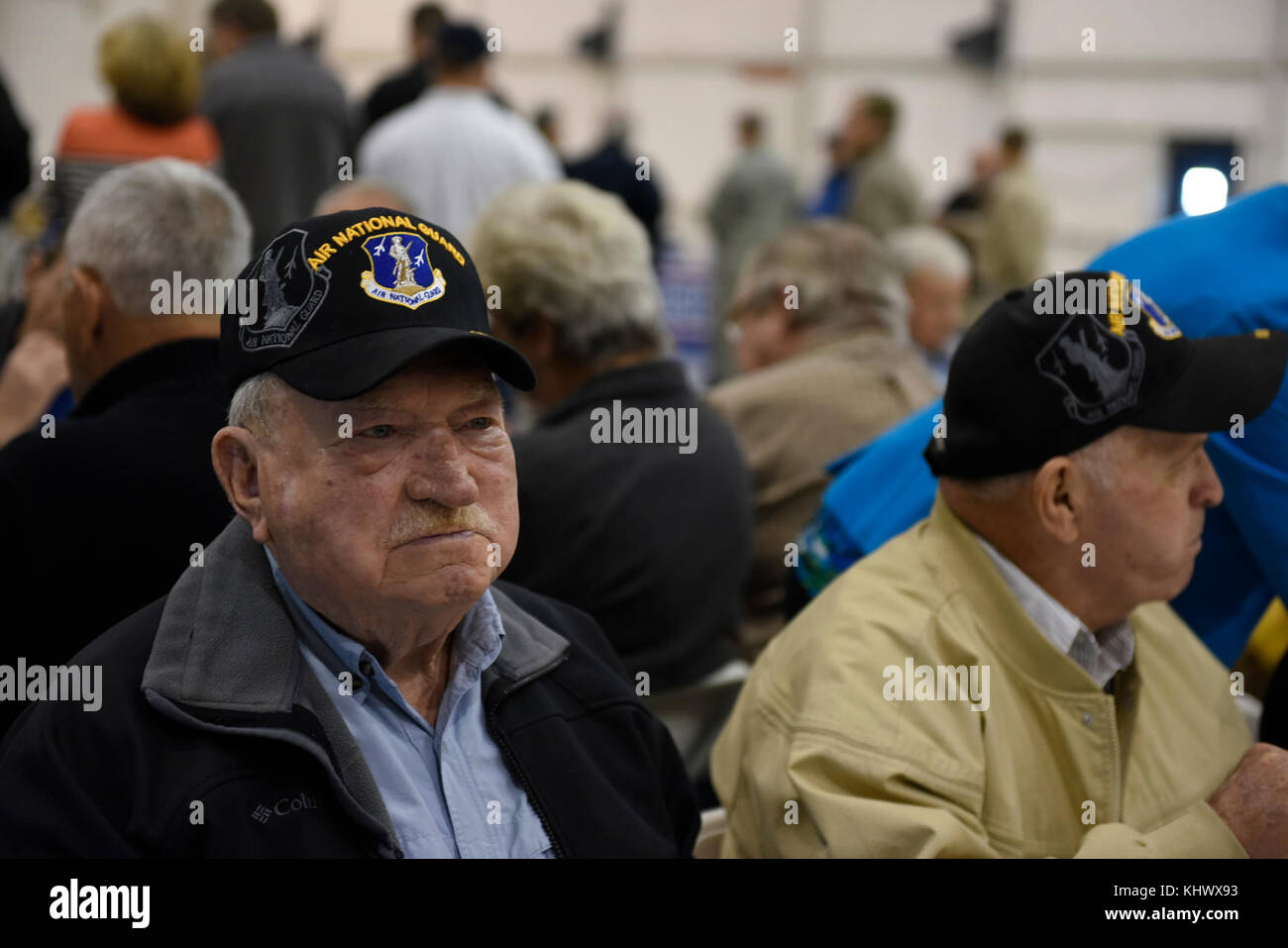Retired members of the North Carolina Air National Guard (NCANG