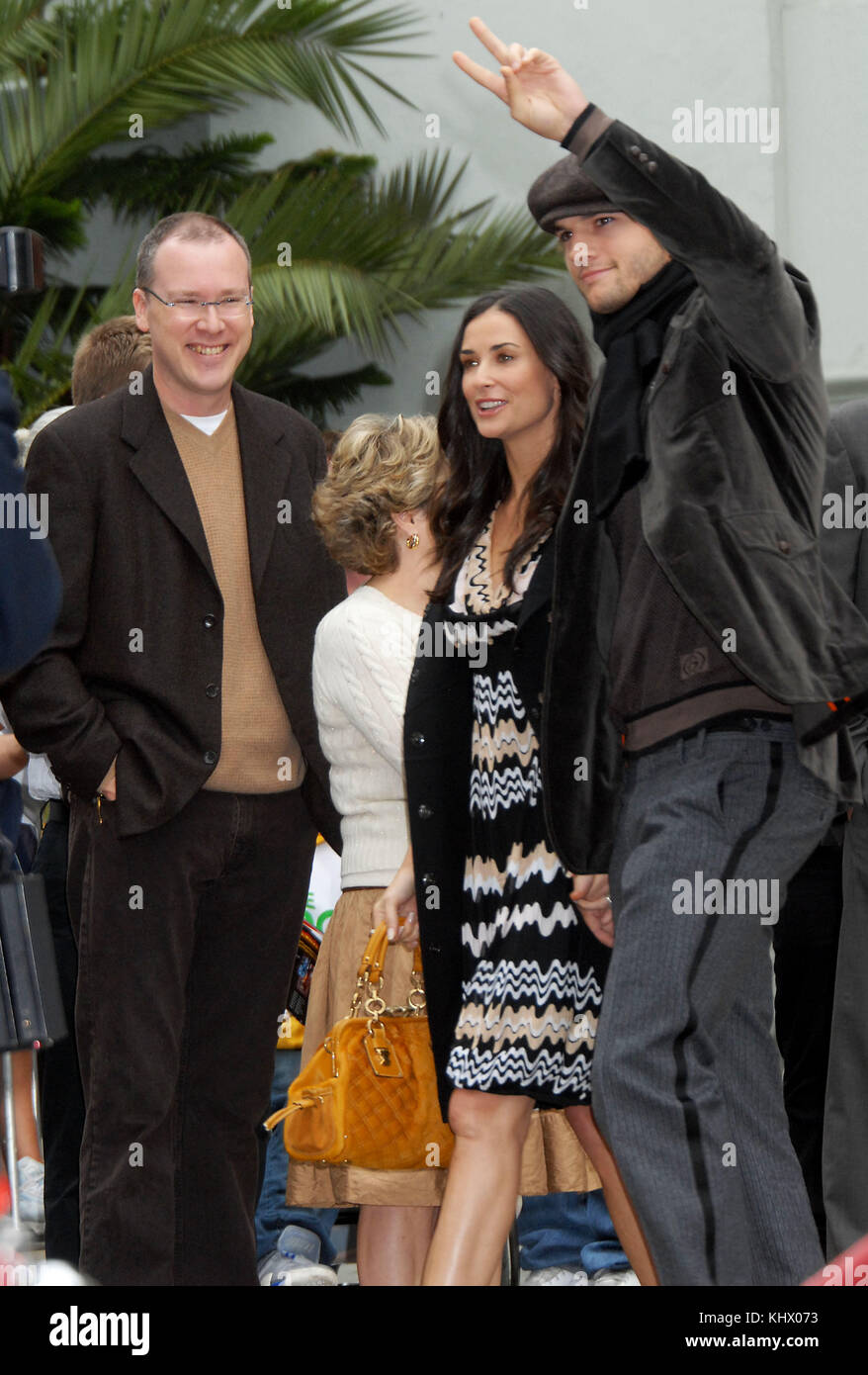 Bruce willis received a star on The Hollywood Walk of Fame in Los