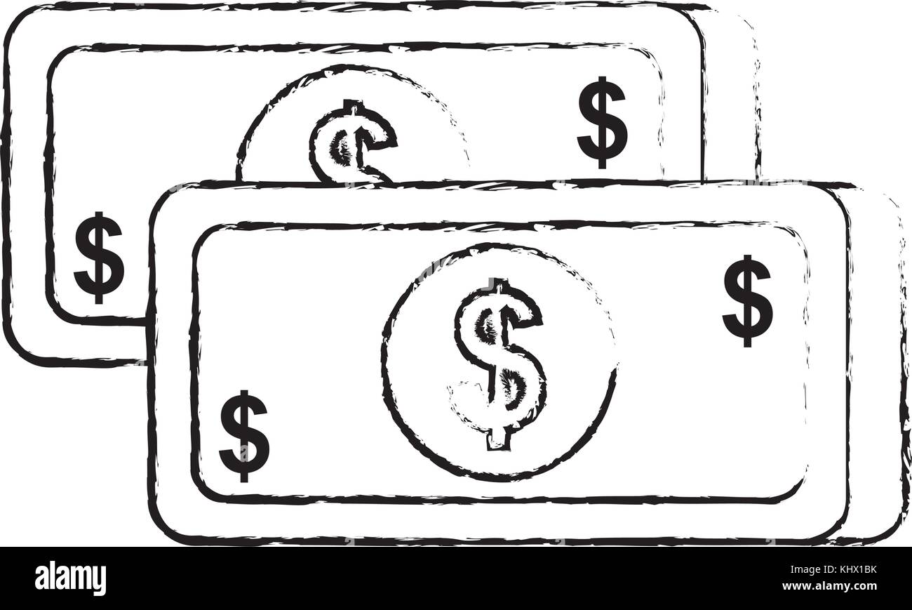 money banknote dollar cash currency icon Stock Vector Image & Art - Alamy