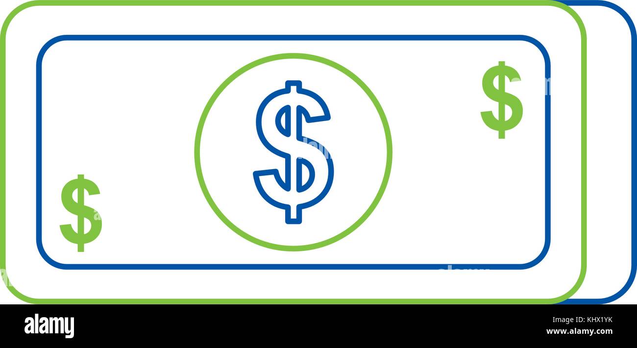 money banknote dollar cash currency icon Stock Vector Image & Art - Alamy