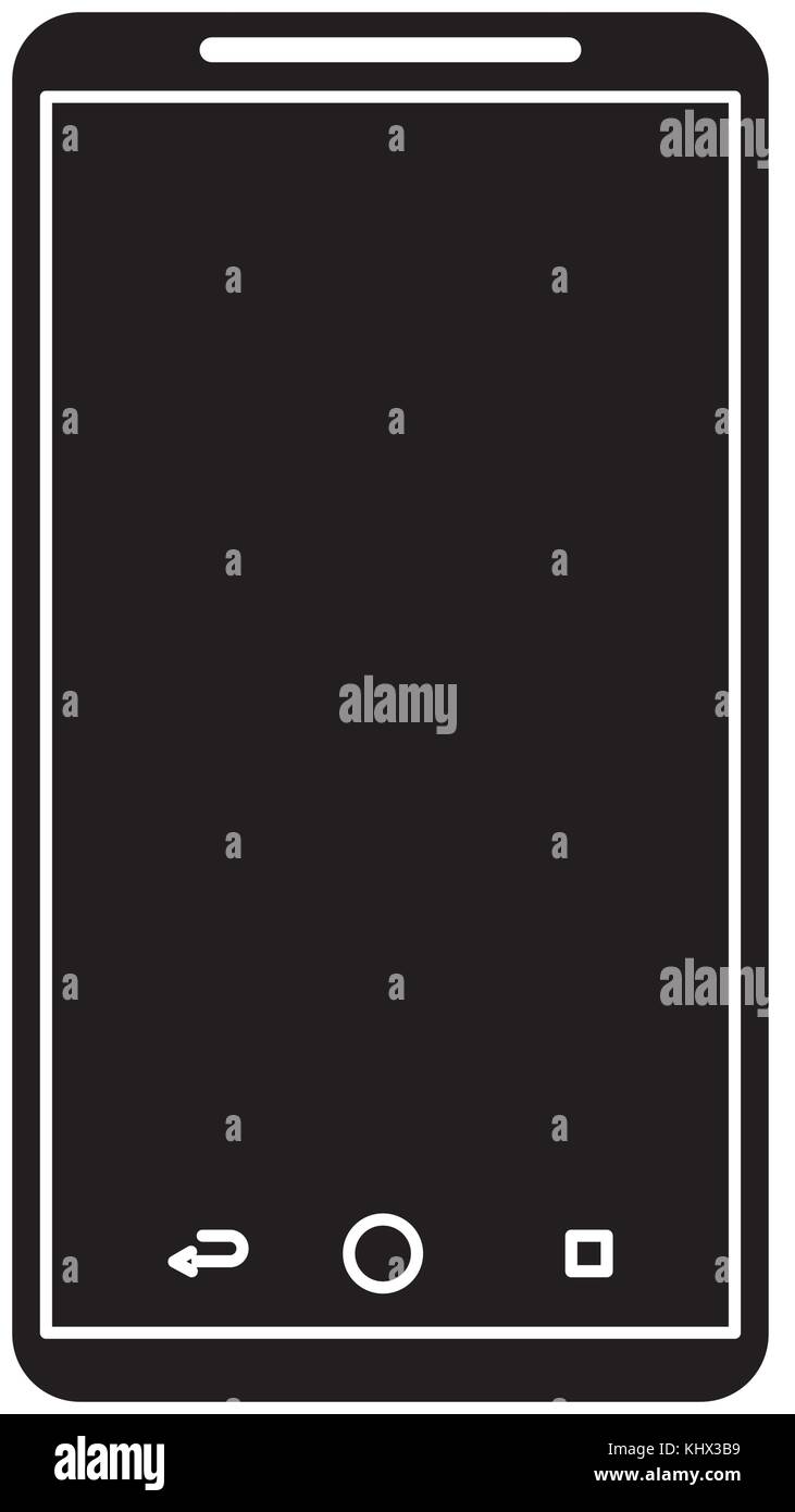 mobile phone gadget technology touch screen Stock Vector Image & Art ...