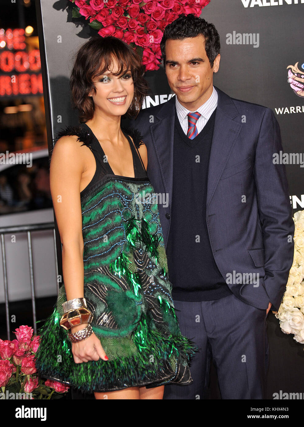 Jessica Alba Cash Warren 37 ValentineÕs Day Premiere at the Chinese