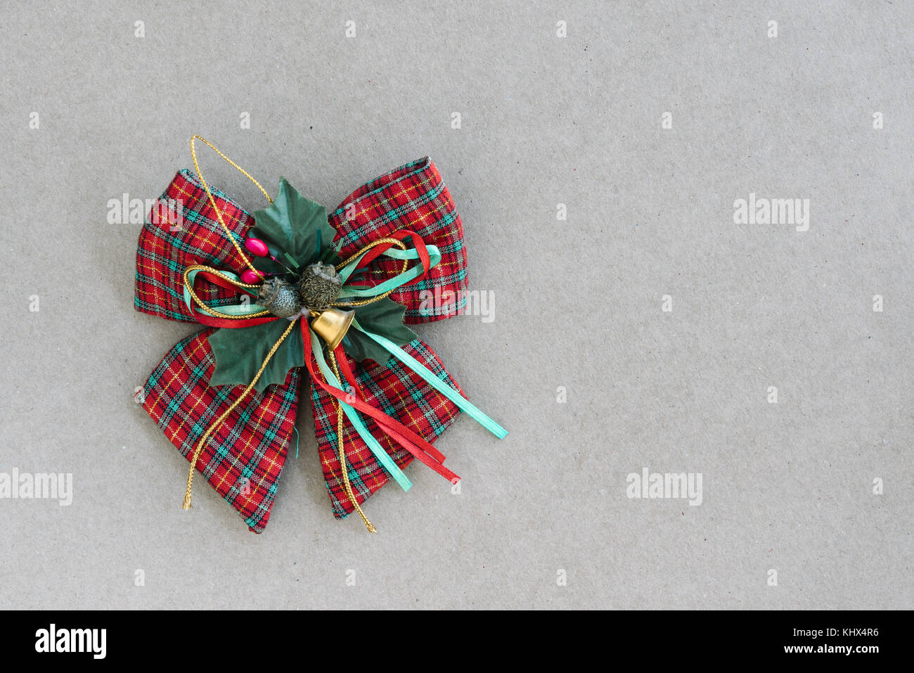 Green silk ribbon bow Stock Photo Alamy