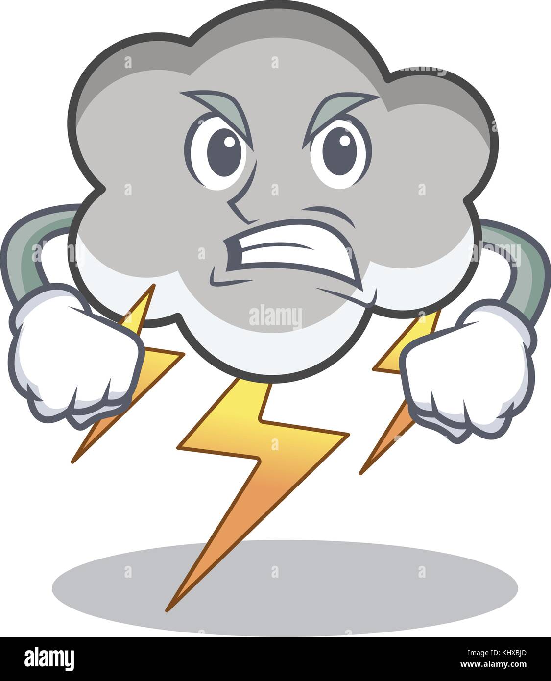 Thunder cartoon hi-res stock photography and images - Alamy