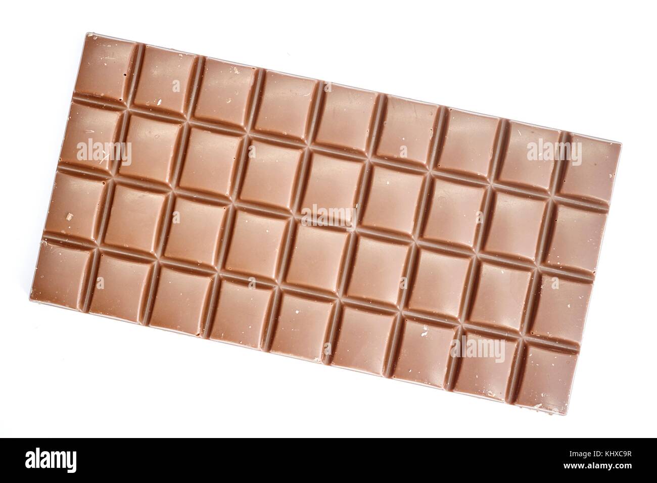 A studio photo of a block of chocolate Stock Photo - Alamy