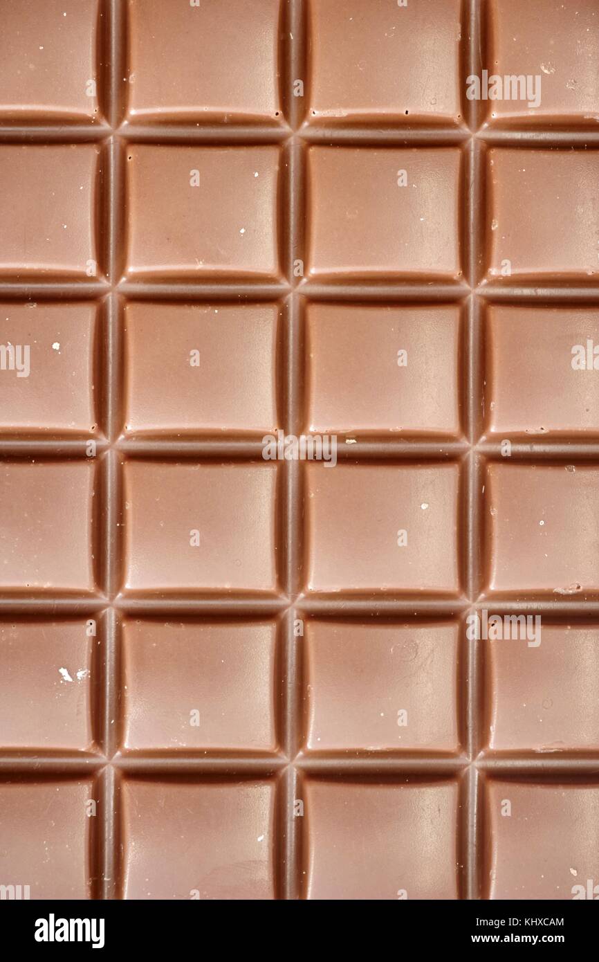 A studio photo of a block of chocolate Stock Photo - Alamy