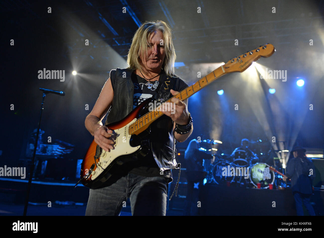 POMPANO BEACH FL - FEBRUARY 10: Mark Matejka of Lynyrd Skynyrd performs ...