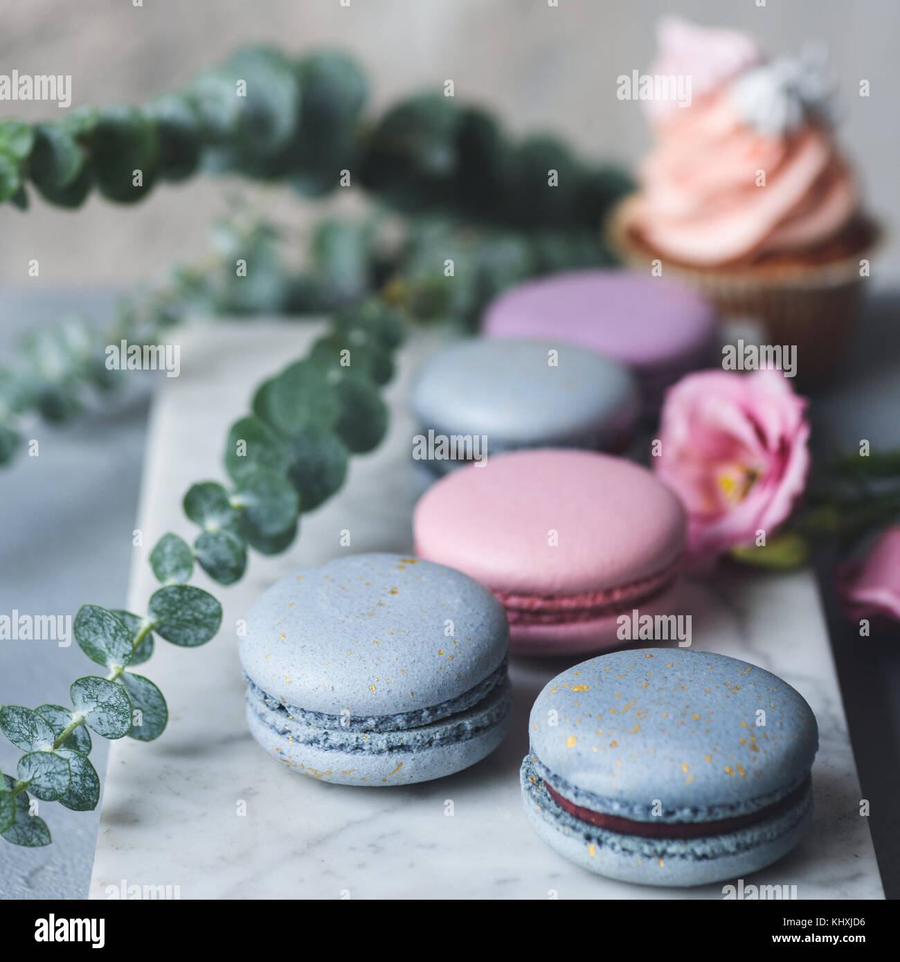 pastels and pastries : Marbleized