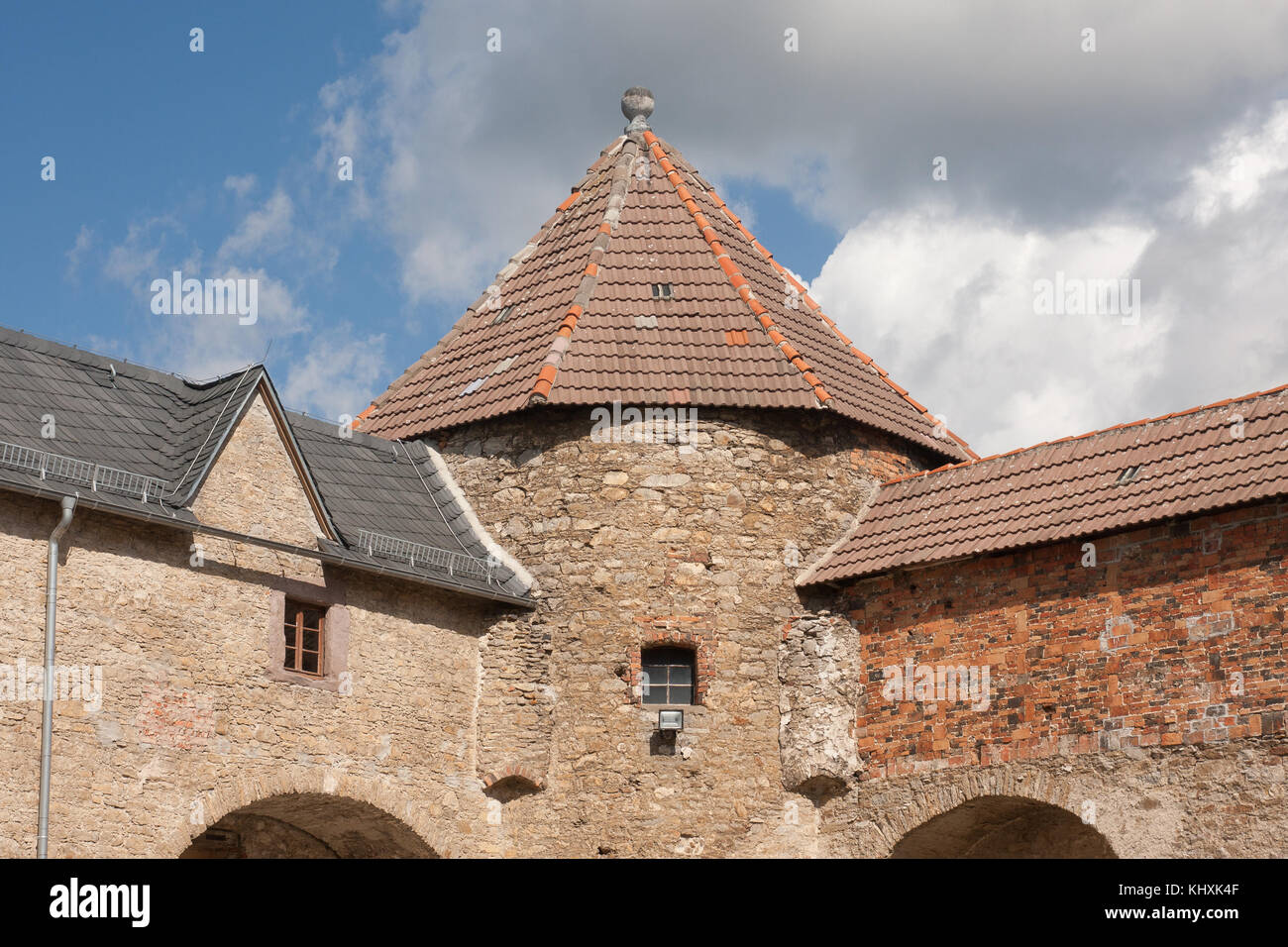 Harzgerode Schloss Harzgerode im Harz Stock Photo - Alamy