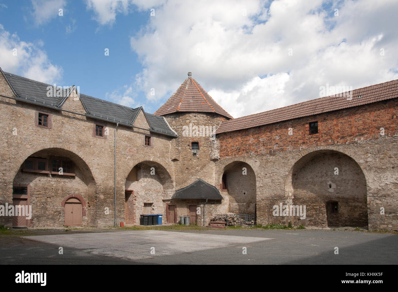 Harzgerode Schloss Harzgerode im Harz Stock Photo - Alamy