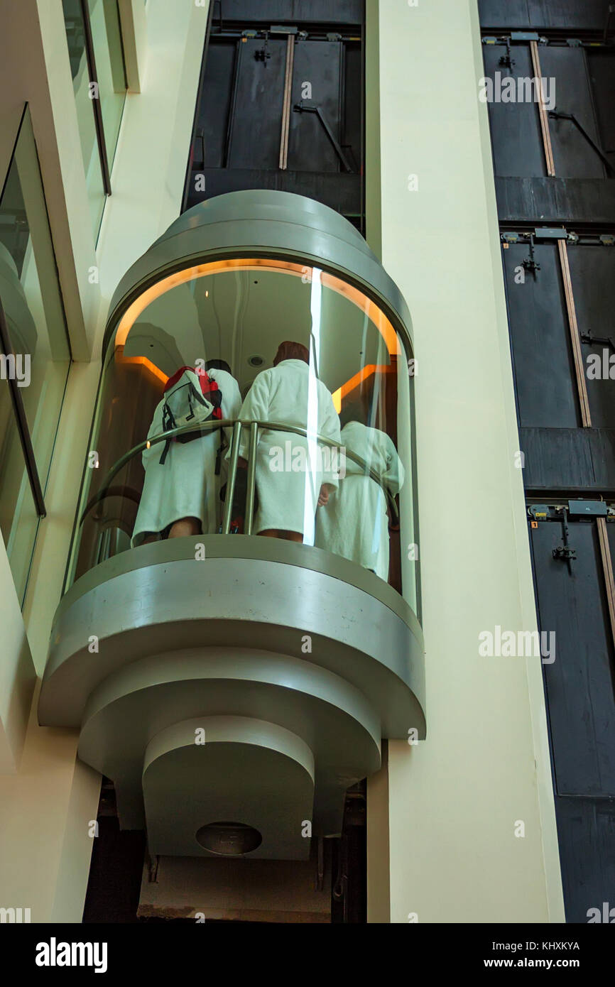 Modern elevator in hotel Stock Photo Alamy