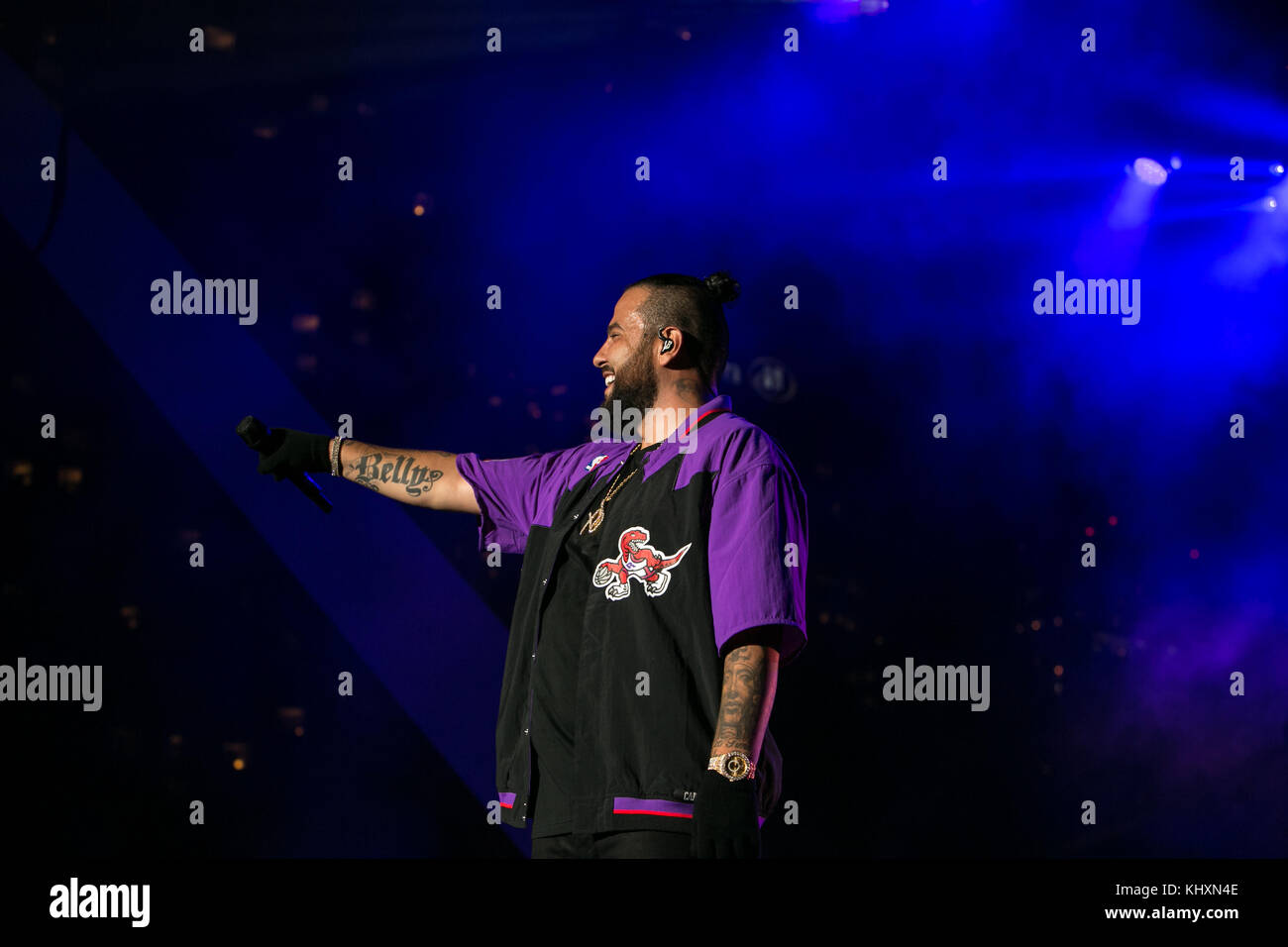 Hip-Hop star Belly performs at Toronto's City Hall celebrating Canada ...