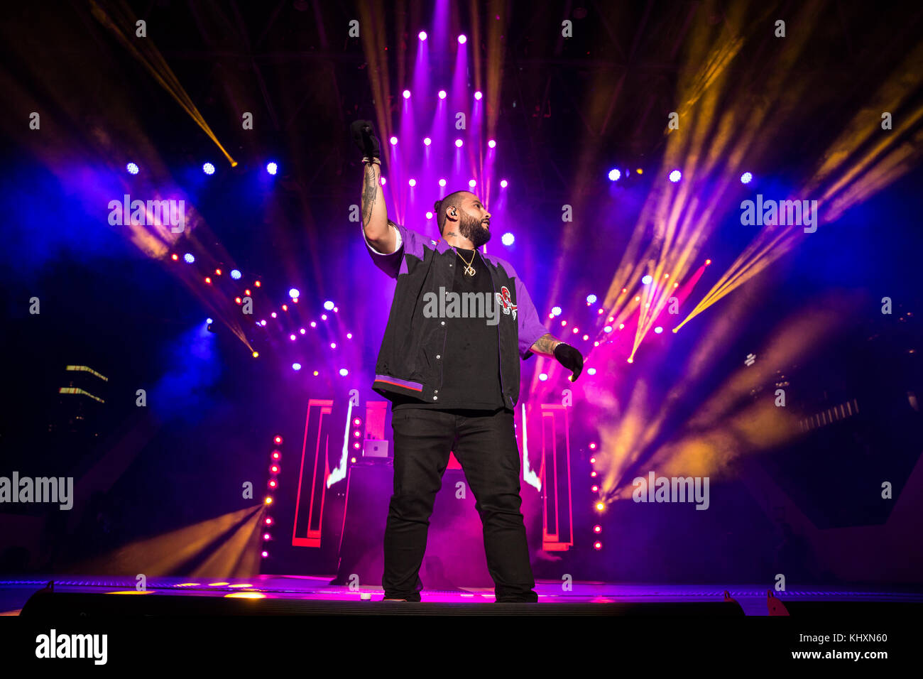 Hip-Hop star Belly performs at Toronto's City Hall celebrating Canada ...