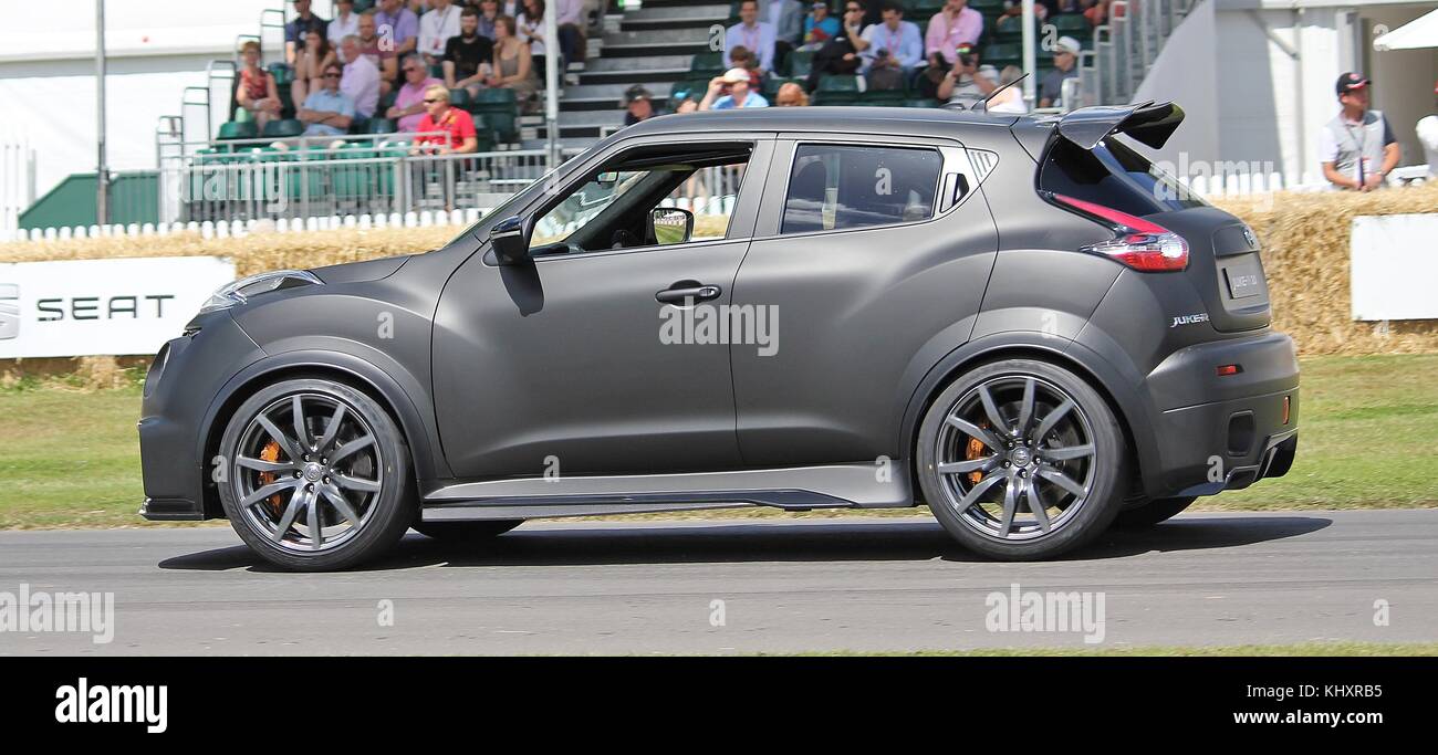 First Look At Nissan Juke R Nismo Dirven By Jan Mardenborough At Goodwood Festival Of Speed 15 Stock Photo Alamy