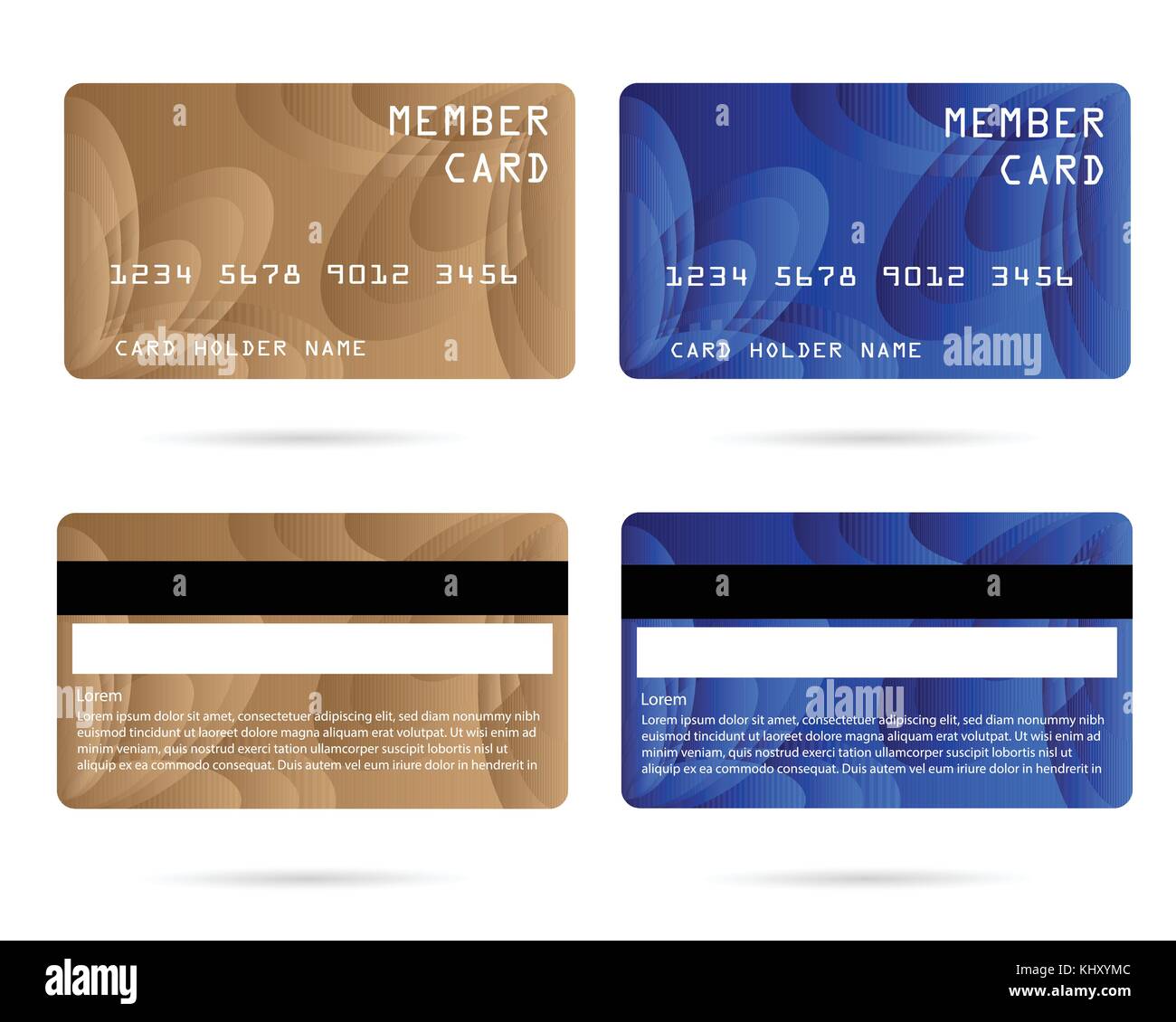 member card, business VIP card, design for privilege member,vector ...