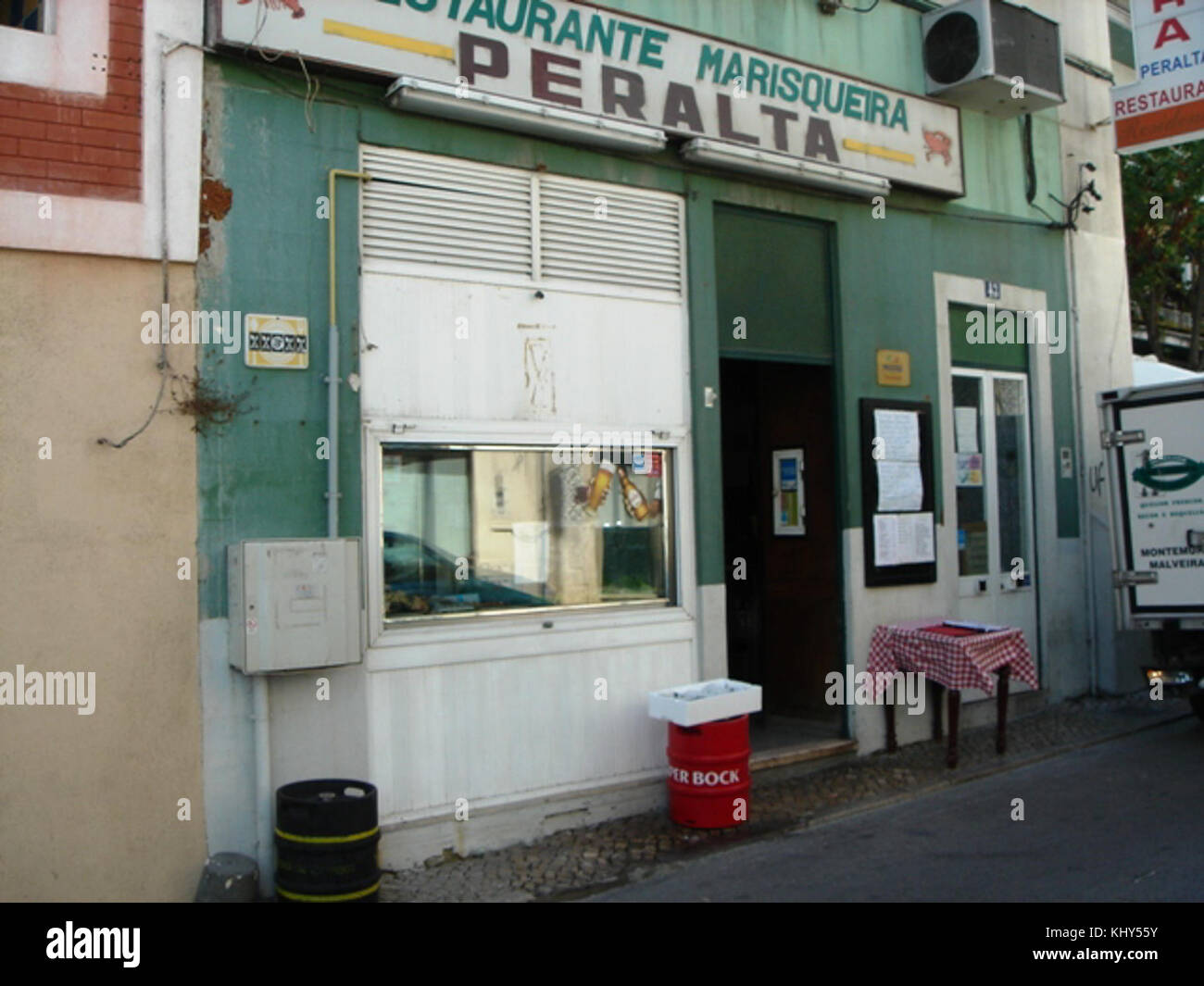 Restaurant Peralta in Lisbon Stock Photo Alamy
