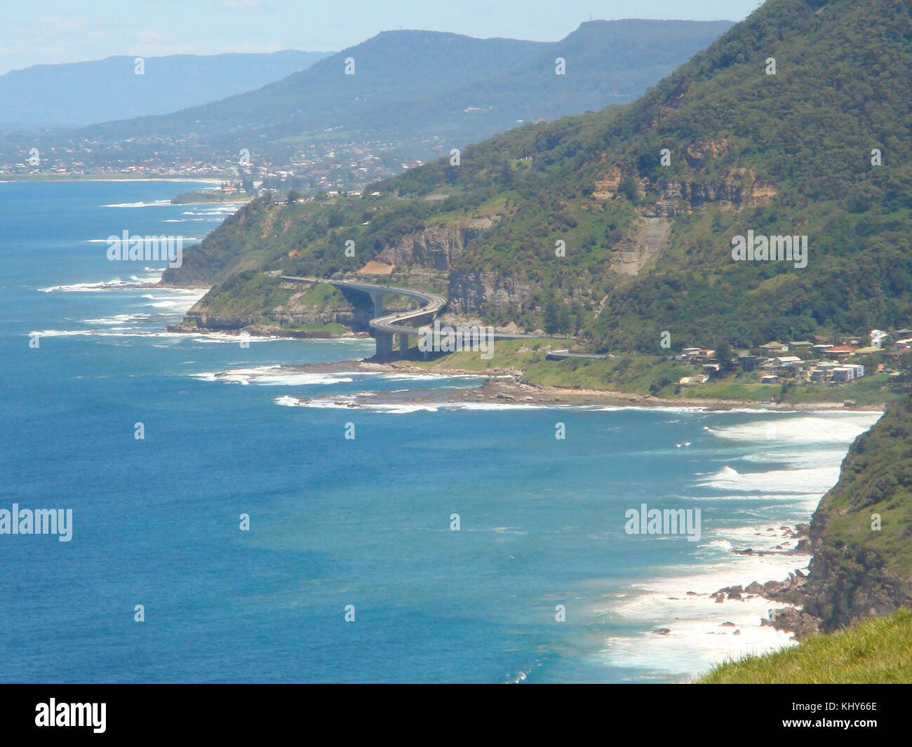 Wollongong sea cliff bridge Stock Photo Alamy