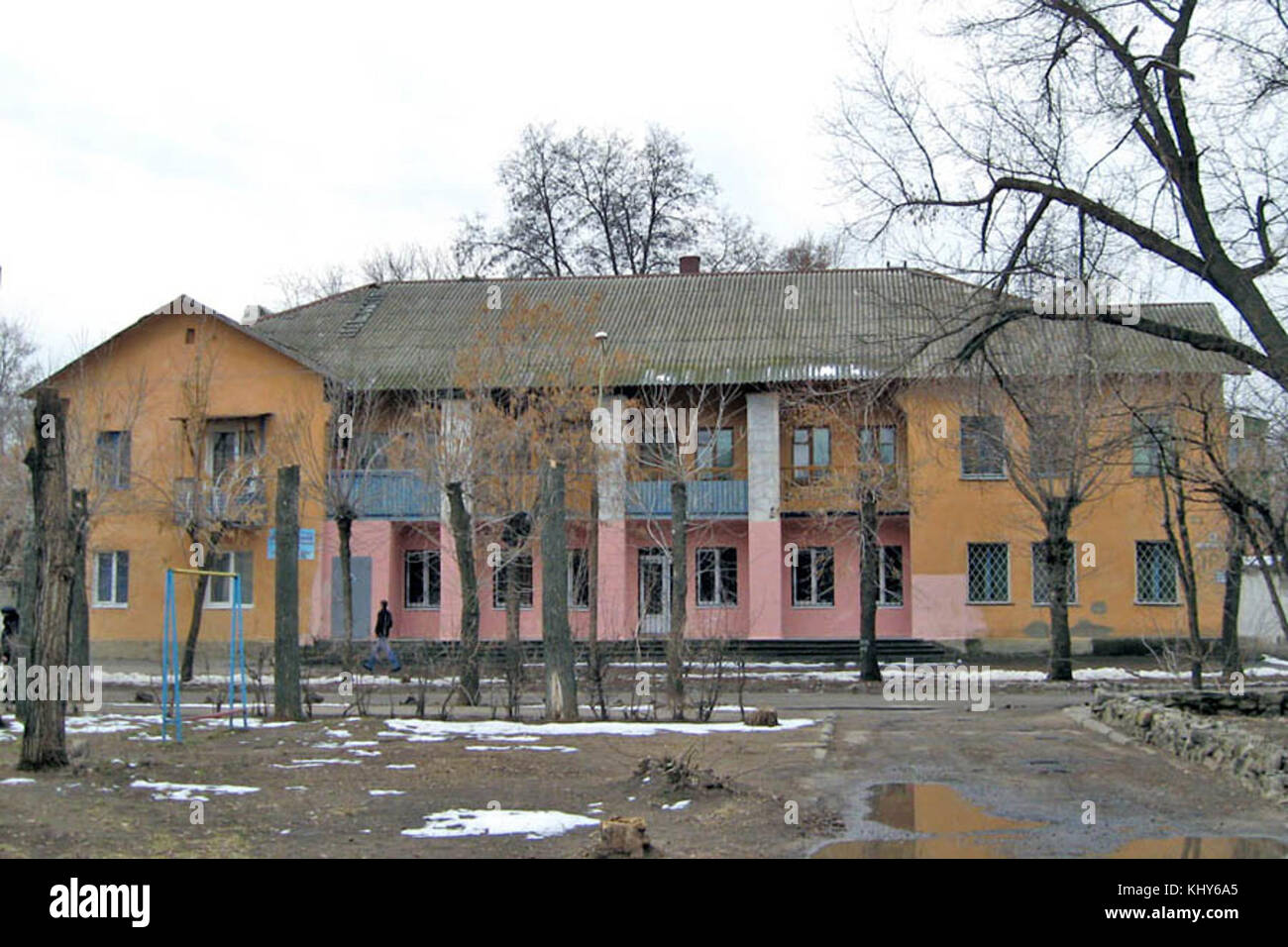 House on 16 Moskovskaya Street in Volzhsky 001 Stock Photo - Alamy