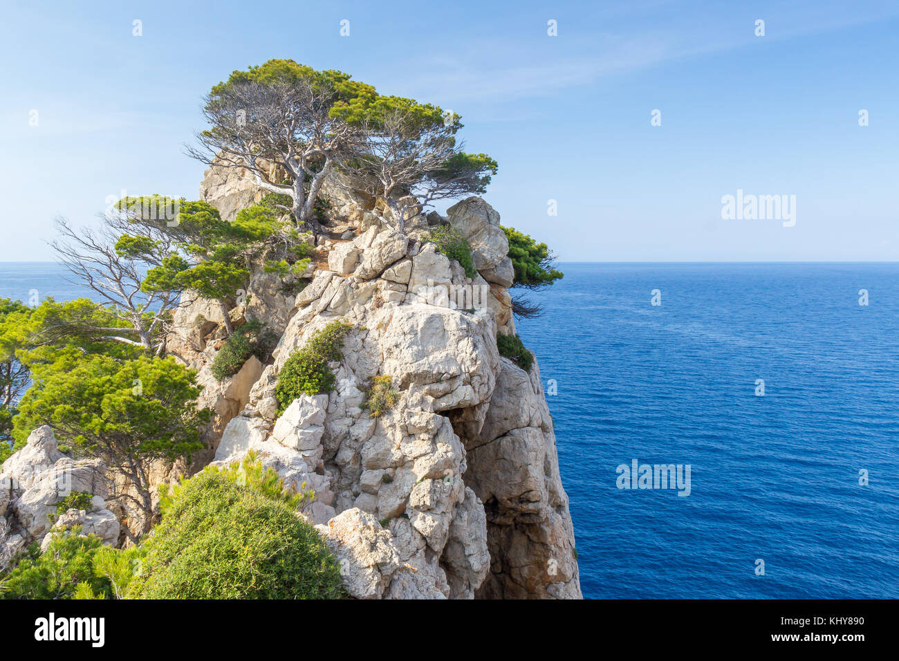 L'Olla Headland | Mallorca | Spain Stock Photo