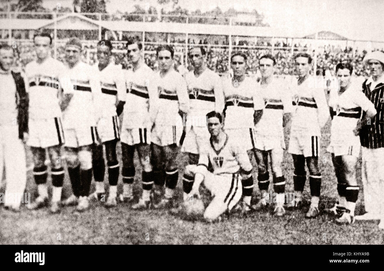SPFC squad - 1931 - 02 Stock Photo - Alamy