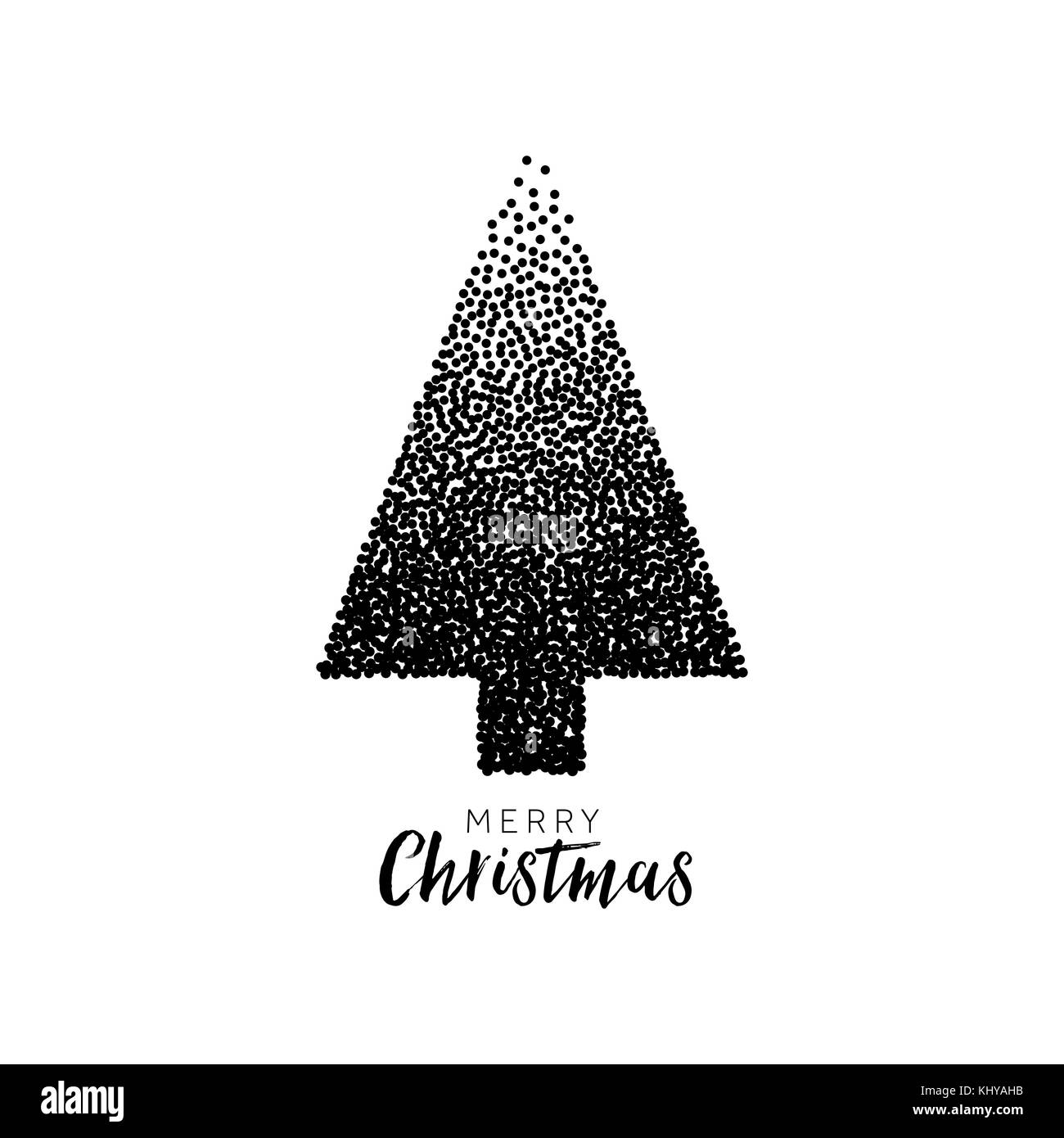 Christmas tree vector glitter background Stock Vector Image & Art - Alamy