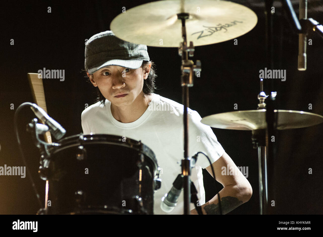 Birmingham, UK. 19th Nov, 2017. Chinese Electronic band ReTROS support