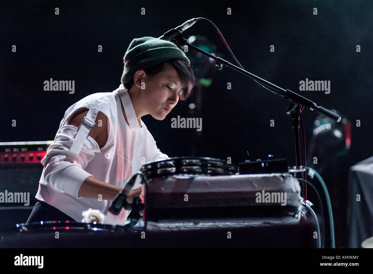 Birmingham, UK. 19th Nov, 2017. Chinese Electronic band ReTROS support