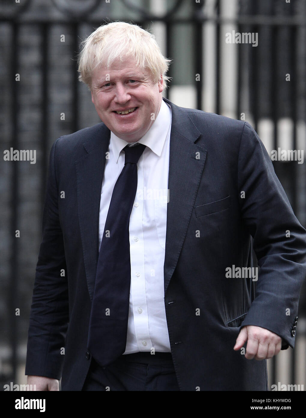 London, UK. 22nd November, 2017. Boris Johnson Secretary of State for Foreign Affairs seen in Downing Street in London Credit: RM Press/Alamy Live News Stock Photo