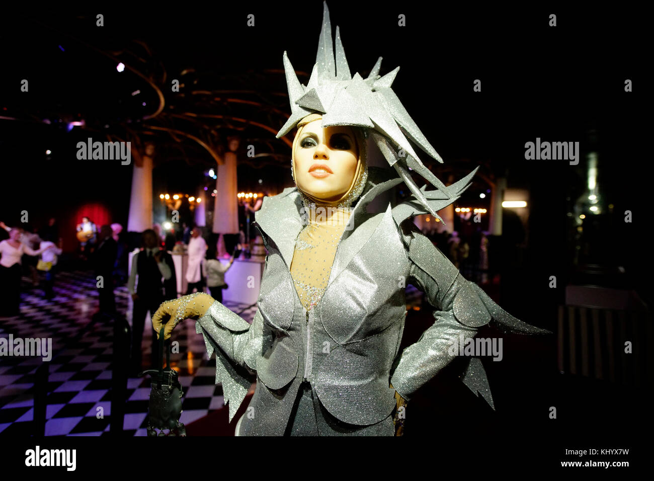 Montreal, Canada. 21st Nov, 2017. Pop star Lady Gaga on display at the Musee Grevin.Credit:Mario Beauregard/Alamy Live News Stock Photo