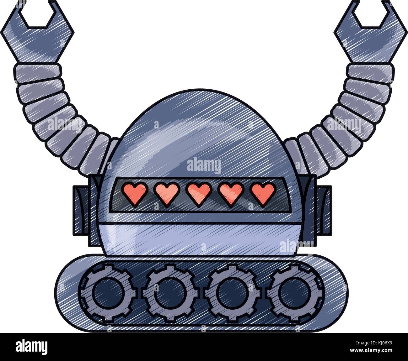 cartoon robot icon Stock Vector Image & Art - Alamy