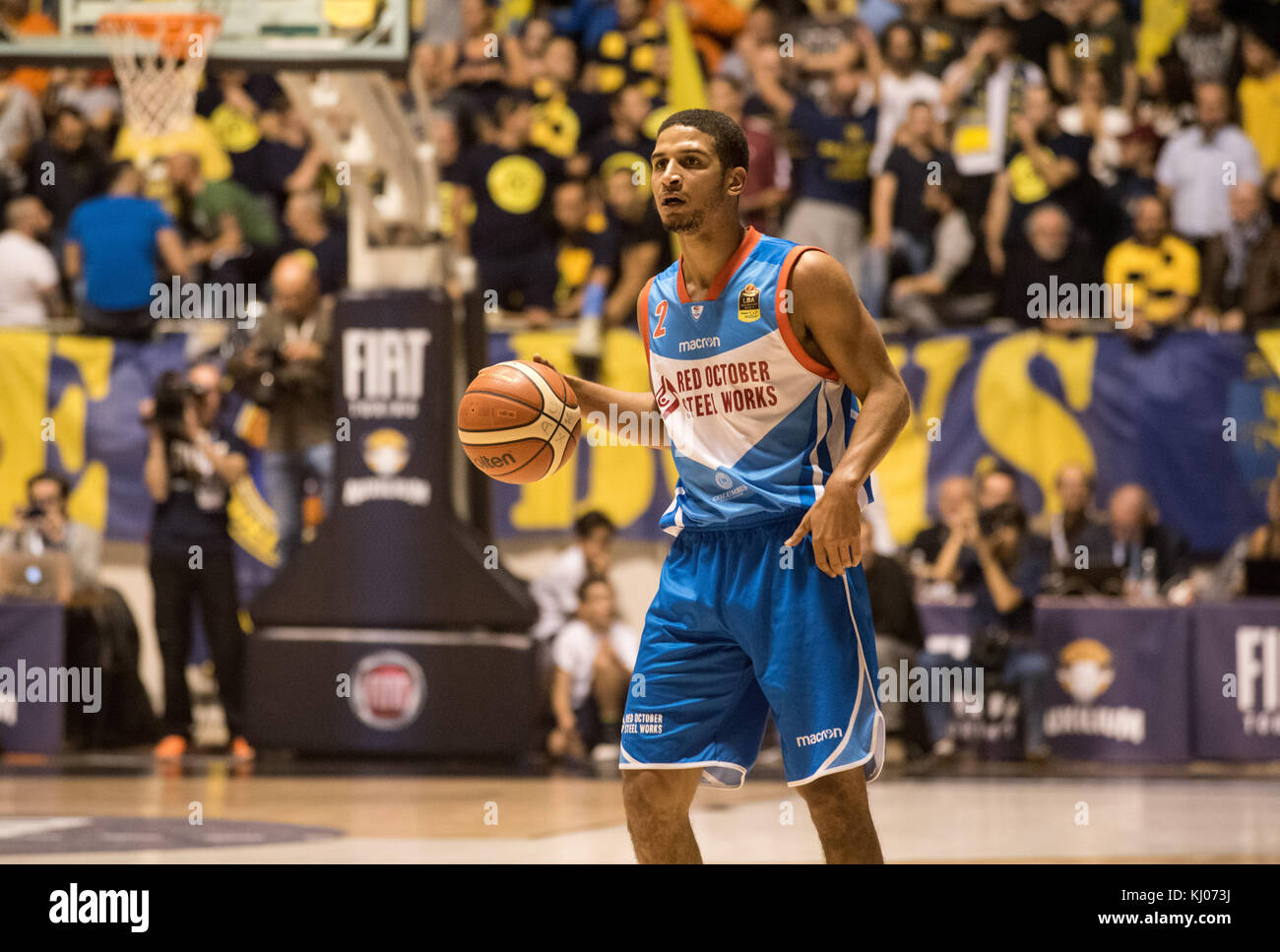 Turin, Italy. 19th Nov, 2017. Smith Jaime (Pallacanestro Cantù) during ...