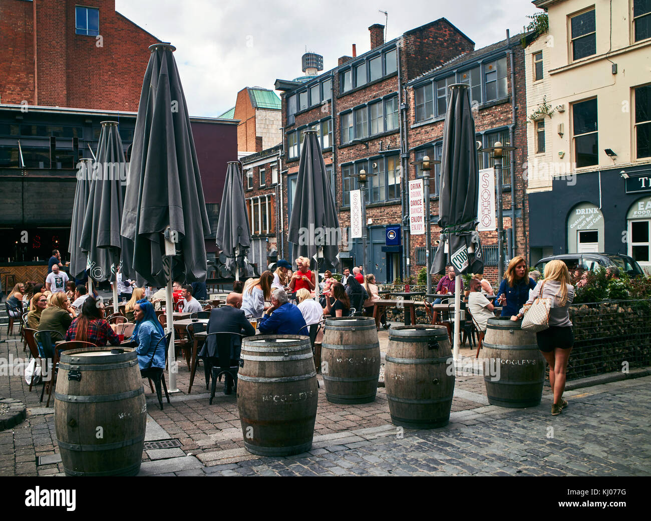 England, Merseyside, Restaurant in Liverpool city Stock Photo Alamy