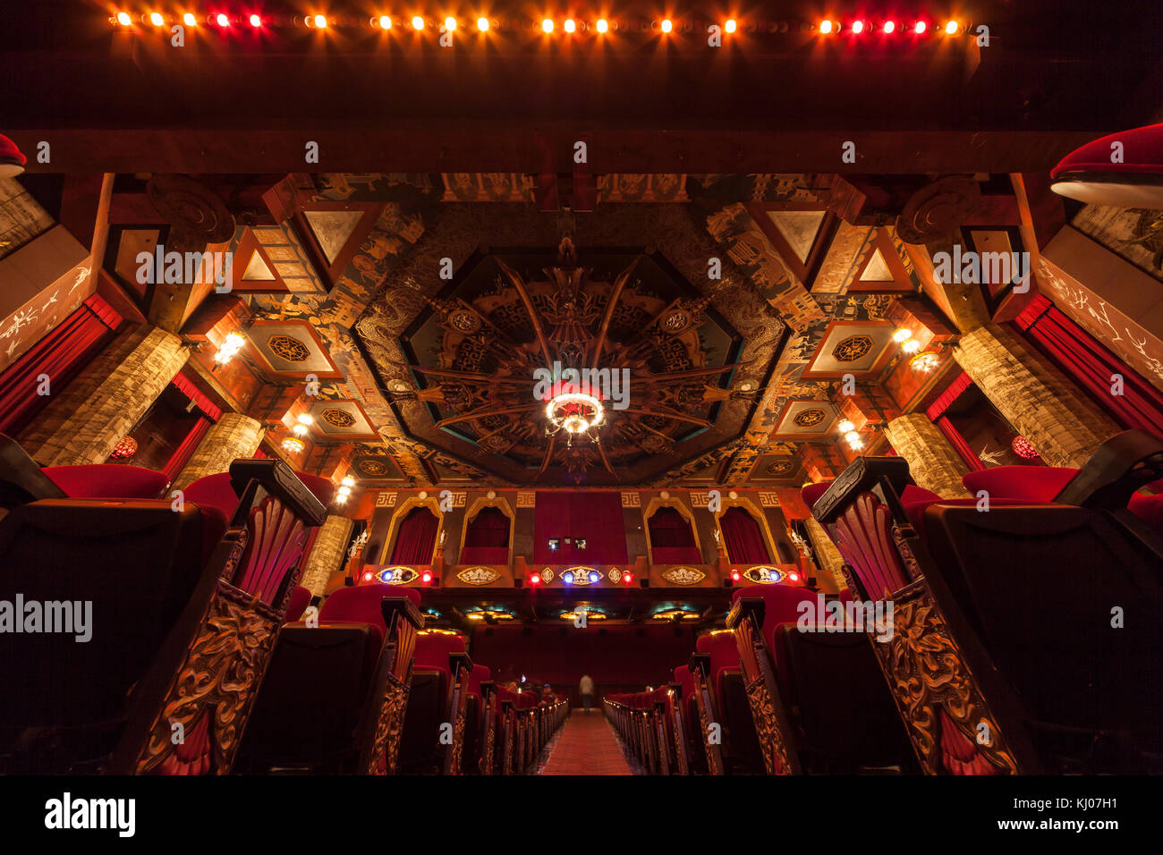 Inside Grauman's Chinese Theatre Stock Photo Alamy