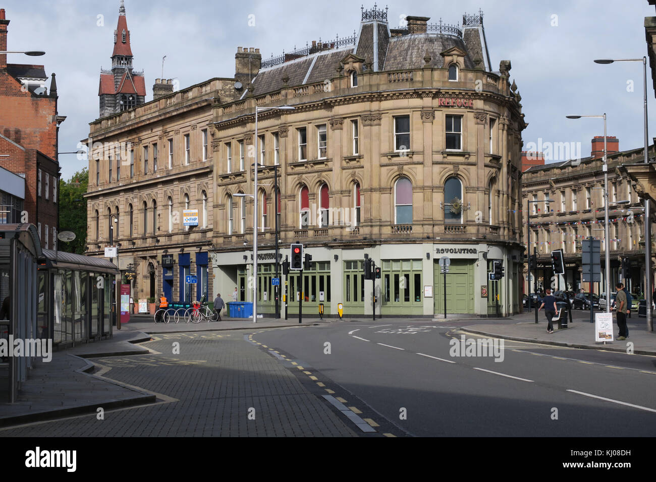 Victoria Street Derby Stock Photo Alamy