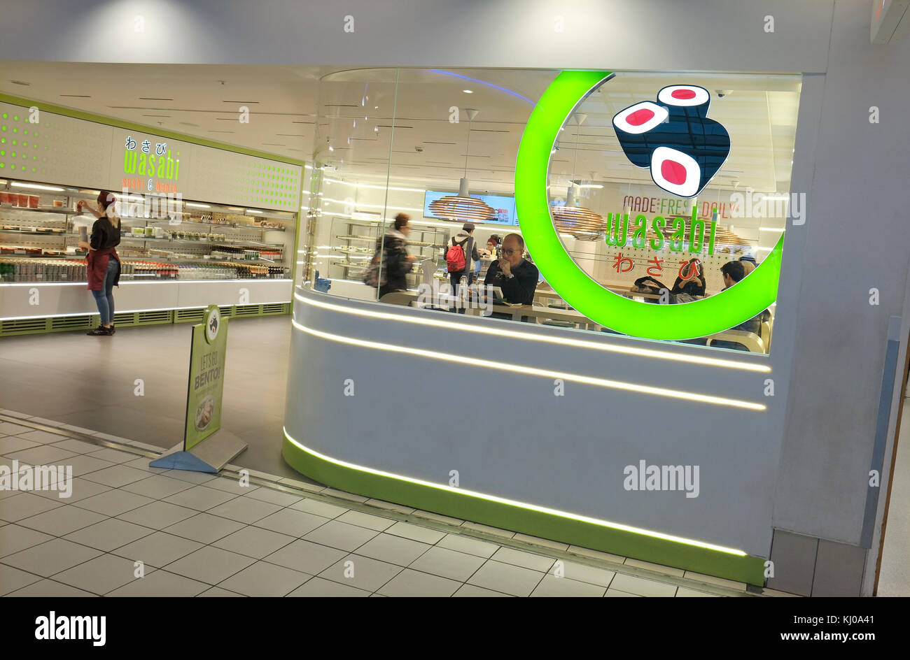 Japanese restaurant interior england hires stock photography and