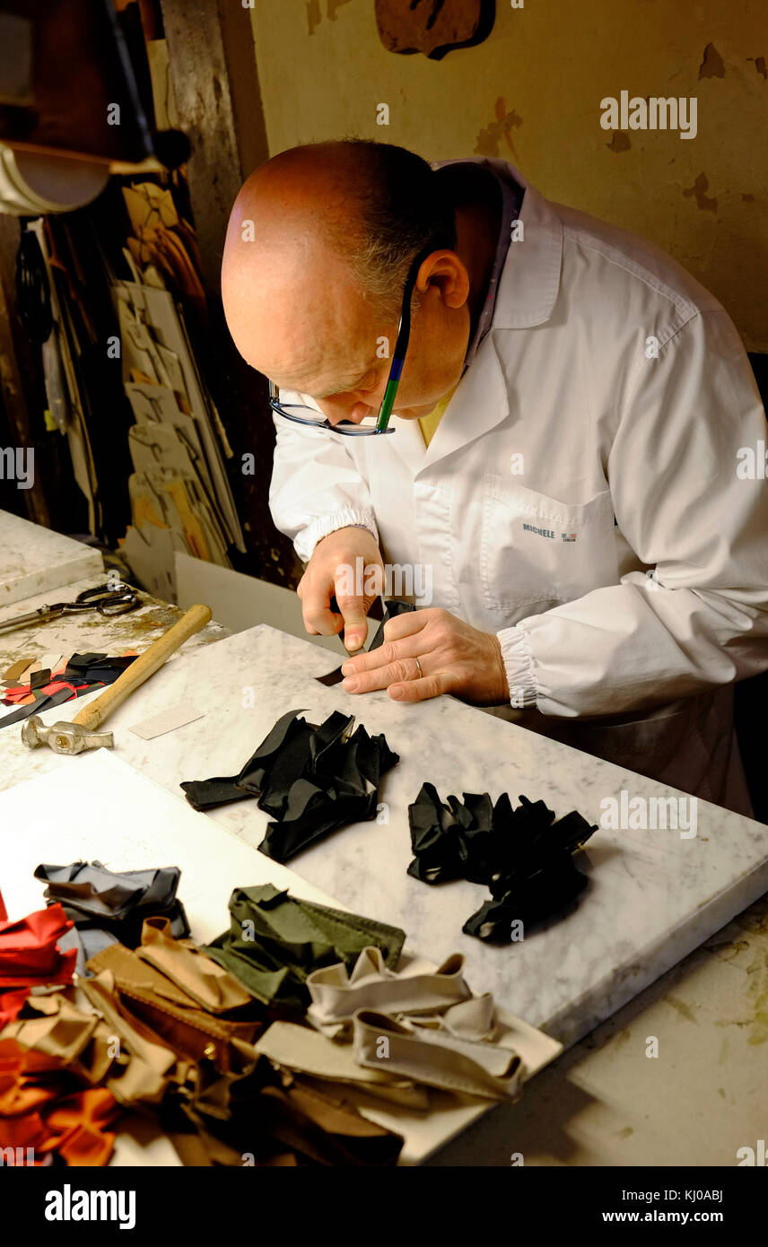 Leather school florence hi-res stock photography and images - Alamy