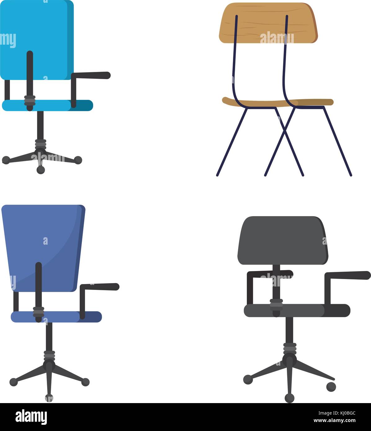Isolated chair design Stock Vector Image & Art - Alamy
