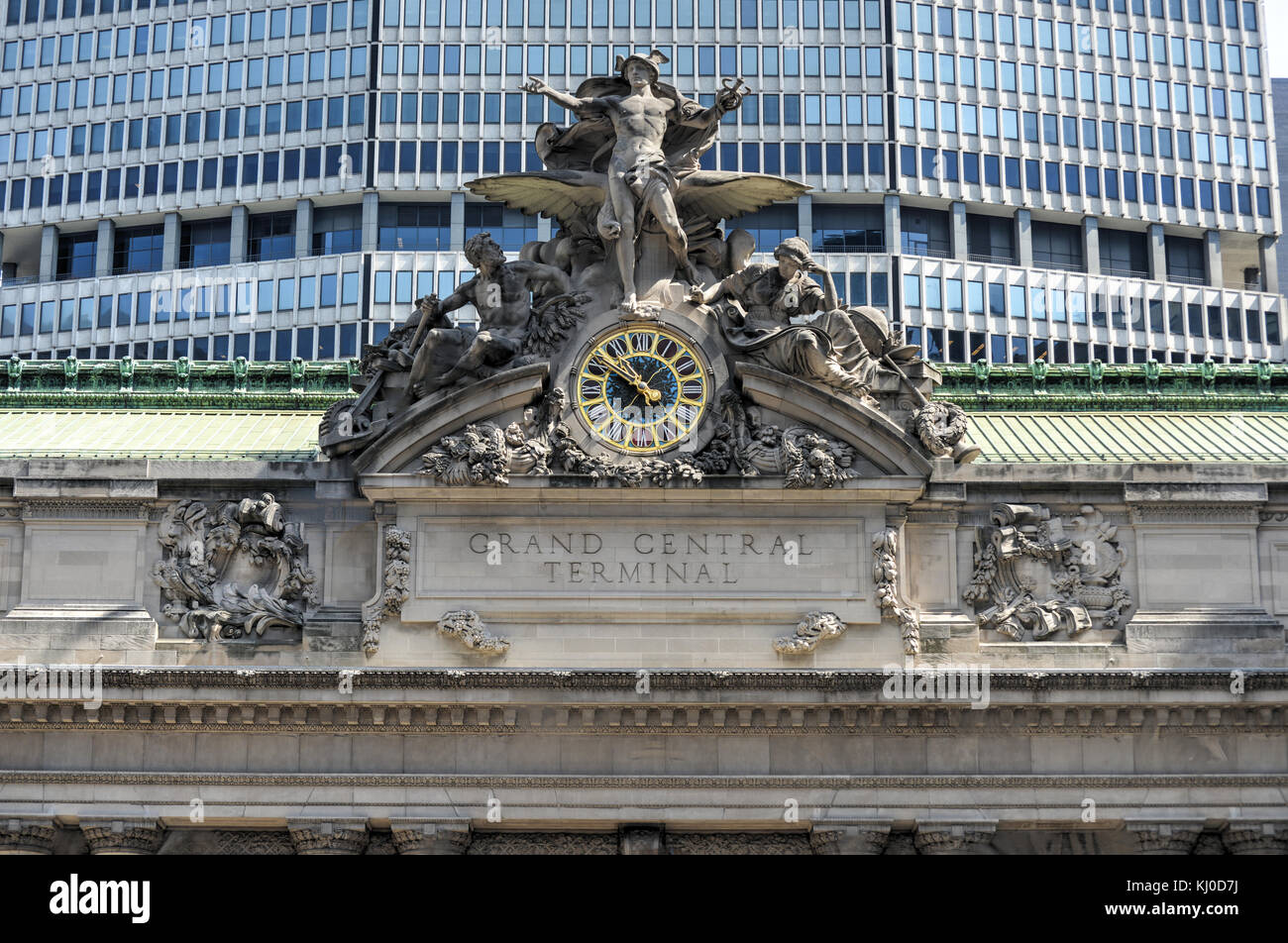 Grand Central Station in New York. The iconic beaux arts