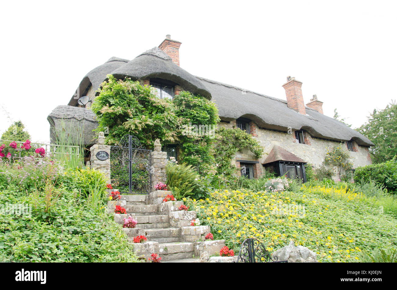 Inland photographs taken on the Isle Of Wight, mostly farm and Cottages