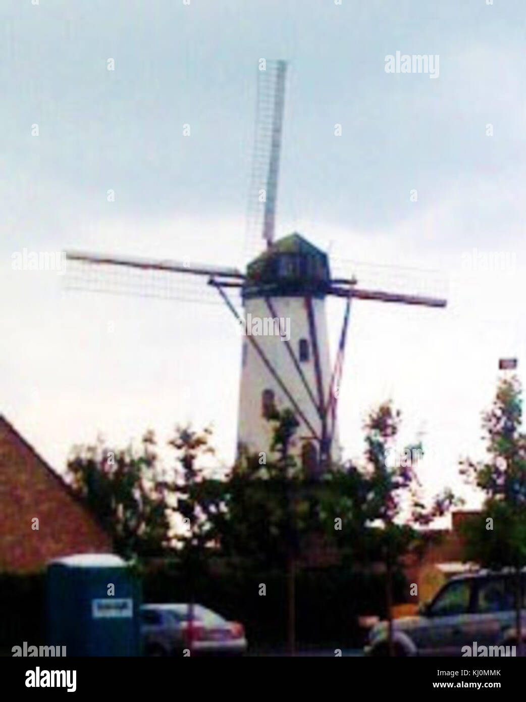 Ruiselede windmill Stock Photo