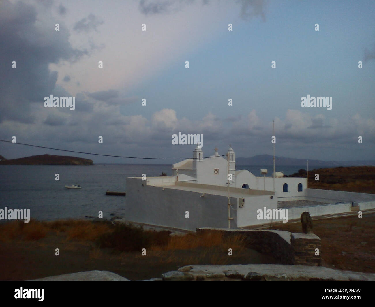 Saint Sostis church in Tinos island, Greece Stock Photo Alamy