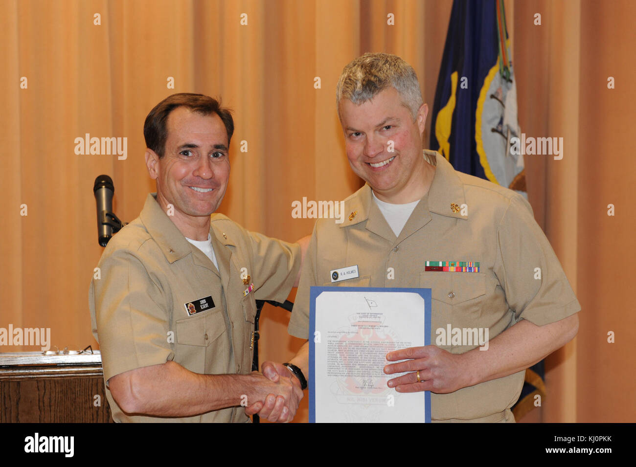 Chief of the Quarter, Chief Musician Rob Holmes (8578334187 Stock Photo ...