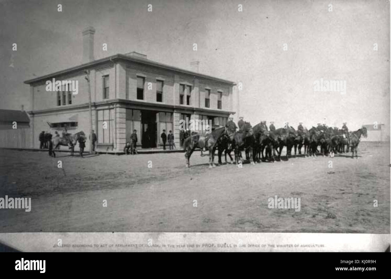 1884 Regina Court House Stock Photo Alamy