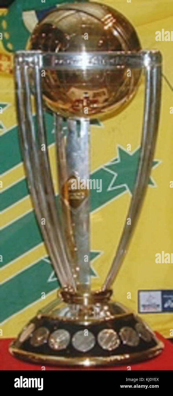 cricket world cup trophy high resolution stock photography and images alamy https www alamy com stock image icc cricket world cup trophy 165978706 html